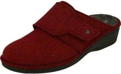 Produktbild von Finn Comfort, Andermatt, Damen, Hausschuhe, Rot, Wollfilz, Neu - Haus - hüttenschuhe Damen Hausschuhe, Rot
