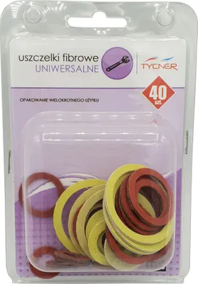 Productafbeelding van 40 universele fiberafdichtingen, diverse maten en types