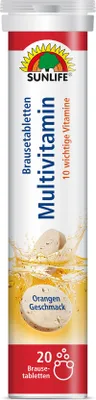 Produktbild von Sunlife Multivitamin Brausetabletten 20 Stück