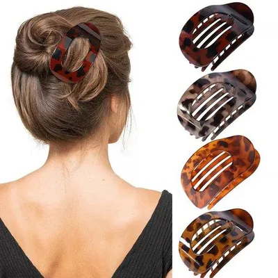 Image de Barrettes pour enfants, à boucles, multicolores, roses, jaunes, violettes, pour filles, tout-petits, enfants