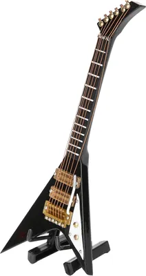 Obrázok produktu pre Model elektrickej gitary, ozdoby modelu elektrickej gitary, model mini gitary, model gitary 14 cm, model drevenej gitary, malý model gitary