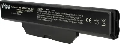 Produktbild von vhbw Akku Ersatz für HP 451086-621, 451545-361, 456623-001, 451086-001, 451086-121, 451085-141, 451085-661 für Notebook (4400 mAh, 10,8 V, Li-Ion)