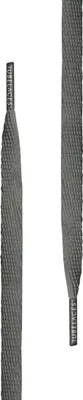 Image de Urban Classics Lacets blancs plats gris foncé - 140cm