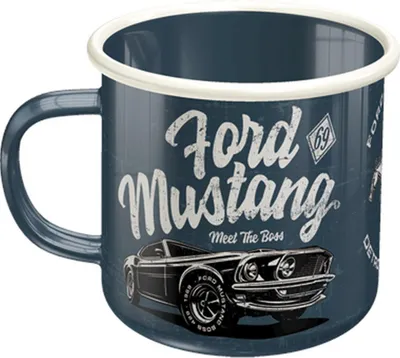 Zdjęcie produktu dla Emaliowany Kubek Ford Mustang