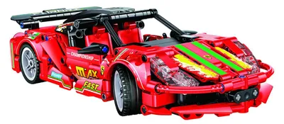 Immagine prodotto di Costruzioni Auto da Corsa 471 Pezzi con Retroricarica per Bambini
