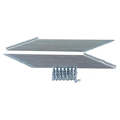 Produktbild von Speichensatz (36 Speichen + Nippel) 190x2,9mm 90° VERZINKT für Kreidler Hercules Zündapp Puch Mofa Moped Mokick