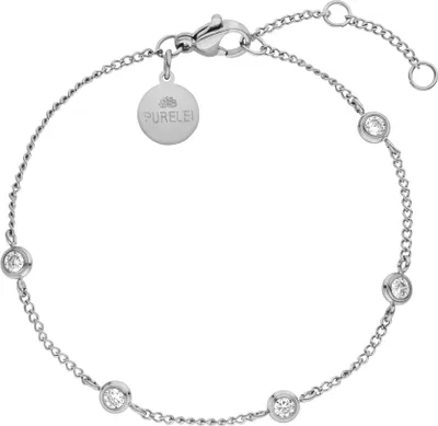 Produktbild von Purelei Damen Armband Spotlight PUR-Bracelet-Spotlight Silber Onesize