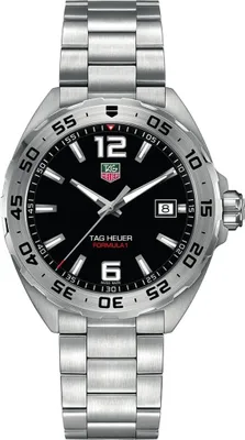 Zdjęcie produktu dla Zegarek męski Tag Heuer Formula 1 Date, srebrno-czarny, model WAZ1112.BA0875
