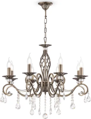 Zdjęcie produktu dla Żyrandol GRACE brąz 8xE14x60W metal wym:119x72x72cm IP20 Maytoni