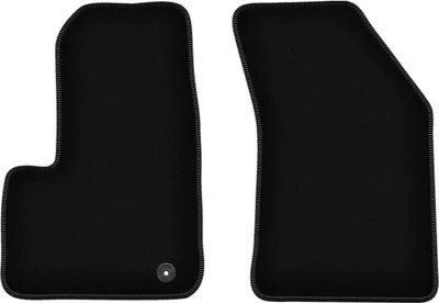 Zdjęcie produktu dla Wielganizator dywaniki welurowe przednie do Chrysler Sebring III sedan (2007-2010) - czarne dywaniki samochodowe BASIC komplet (2 szt.)