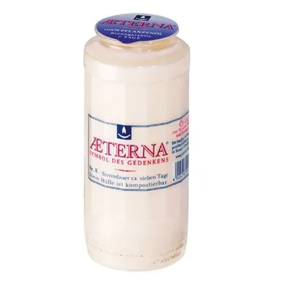 Obrázok produktu pre Aeterna večné sviečky č. 8 biele