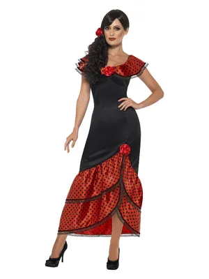 Produktbild von Spanierin Kostüm Flamencokleid Carmen M 40/42