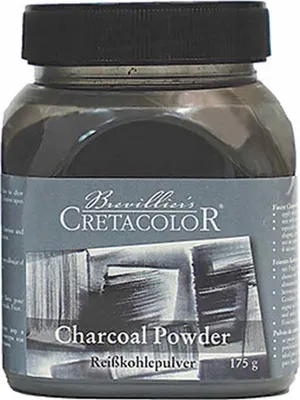 Produktbild von CRETACOLOR Reißkohle-Pulver 175 g Zeichenkohle Charcoal Powder 28454