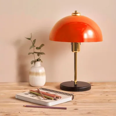 Immagine prodotto di Opviq, AYD-3666, lampada da scrivania, CORPO IN METALLO, arancione, 38 x 23 x 23 cm