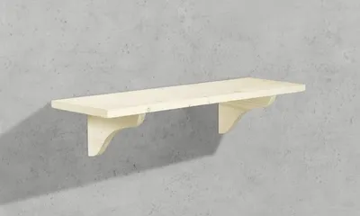 Produktbild von Dolle Regalboden-Set Pur 80 x 18 cm, 16 mm, leimholz