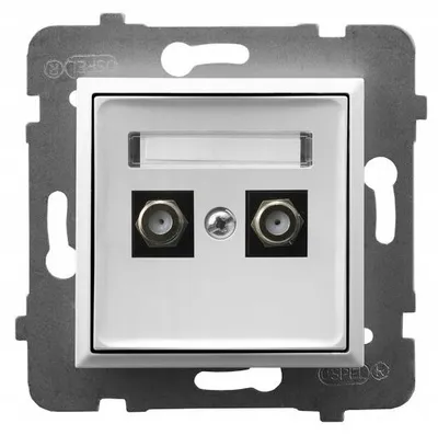 Obrázok produktu pre Ospel GPA-2UF/m/00, Biela, IP20, 71 mm, 39 mm, 71 mm, 70 g