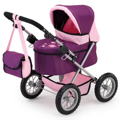 Image de poussette de poupée bayer Trendy prune