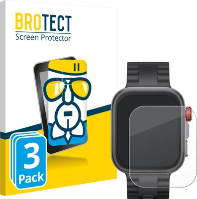 Produktbild von 3x BROTECT Schutzglas für Huawei Watch Fit 4 Pro Schutzfolie Panzer Folie Glas Display Schutz klar