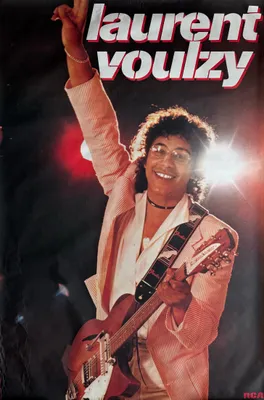 Obrázok produktu pre Laurent Voulzy – 1986 – Plagát – 75 x 107 cm