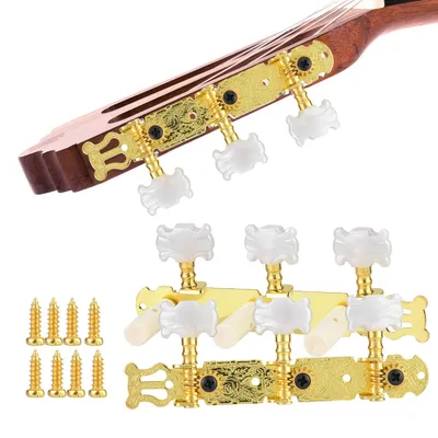 Image de Guitar Tuning Peg, Classical Guitar Tuning Peg, Tuning Peg, Plastic Guitar Tuning Peg, Guitar Parts