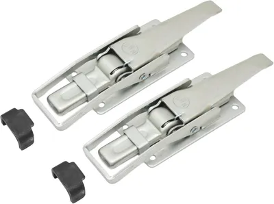 Produktbild von Spansluiting aus galvanisiertem Stahl, 280 x 80 mm, mit Gegenhalter, für Anhängerseitenwände