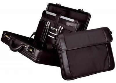 Produktbild von Alassio Attaché-Koffer MODICA, Le derimitat/Nylon, schwarz (5317523)
