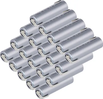 Produktbild von 20x XCell Akku Mignon AA 2200 mAh 1,2V NiMh mit Z Lötfahne Flattop Hochstrom