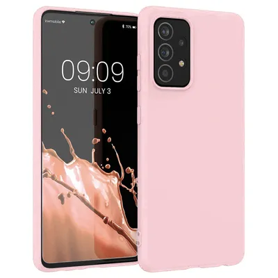 Produktbild von Silikonhülle Etui für Samsung Galaxy A03S Rosa