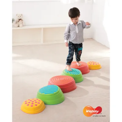 Produktbild von Happy Kidz Regenbogen Flusssteine 201300271
