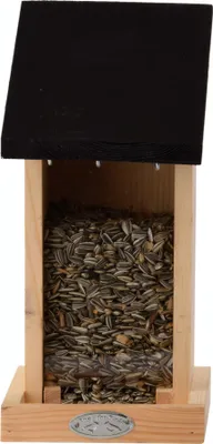 Produktbild von Esschert Design Vogelfutterautomat für die Wandbefestigung 29,3 cm - Kiefernholz