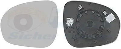 Produktbild von VAN WEZEL Spiegelglas Außenspiegel Links für FIAT 500X (334) Konvex Beheizbar 1704837