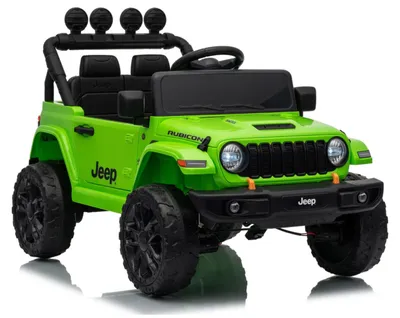 Immagine prodotto di Jeep Rubicon DK-JWR558, veicolo elettrico verde da 24 volt