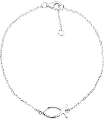 Produktbild von lanii 925 Silberarmband mit Ichthysanhänger