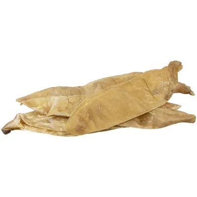 Produktbild von 250g Schecker Kälberblasen - groß - fettarm - sauber - ideal für Hunde mit Zahnproblemen