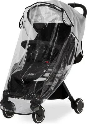 Image de Housses de protection pour poussettes - Universelles - Housse résistante aux intempéries pour poussette - Coupe-vent - Imperméable