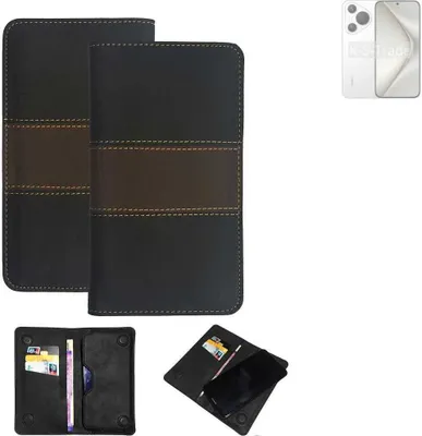 Produktbild von K-S-Trade Hülle Handyhülle kompatibel mit Huawei Pura 70 Schutzhülle Walletcase Bookstyle Tasche Schutz Case Handytasche Wallet Cover Kunstleder