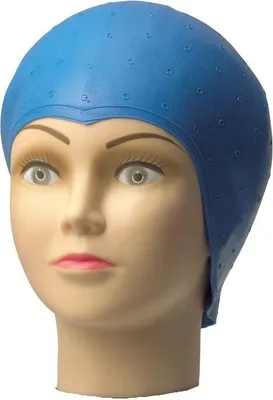 Produktbild von Strähnenhaube blau