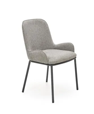 Obrázok produktu pre Halmar Jedálenská stolička K481 - sivá / čierna