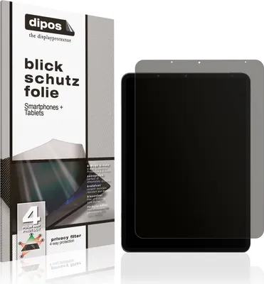 Produktbild von Blickschutzfolie für Apple iPad Air (2022) matt Schutzfolie Folie Display Schutz dipos