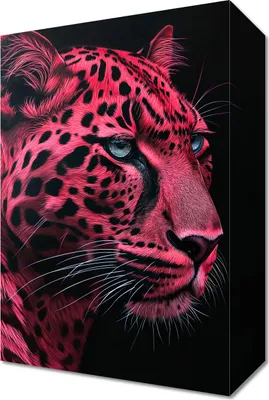 Produktbild von Bild 20x30cm Scharlachroter Jaguar