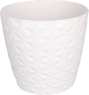 Obrázek produktu pro Crystal Mat dekorativní květináč bílá 30 cm