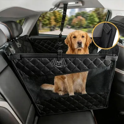 Produktbild von Hundeautositz für die Rückbank für kleine und mittelgroße Hunde