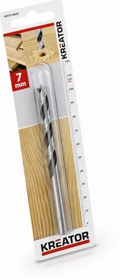 Obrázek produktu pro KREATOR KRT010605 - Vrták do dřeva 7x109 mm
