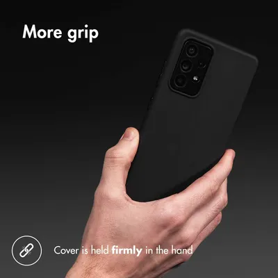 Image de Accezz Colour Backcover pour le Samsung Galaxy A33 - Noir