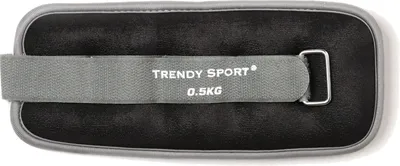 Produktbild von TRENDY SPORT Ankle and Wrist Gewichtsmanschette schwarz 0,5 kg