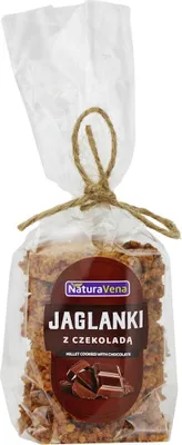 CIASTKA JAGLANKI Z CZEKOLADĄ 175 g - NATURAVENA