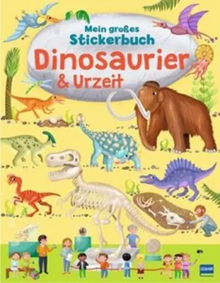 Produktbild von Mein großes Stickerbuch Dinosaurier & Urzeit