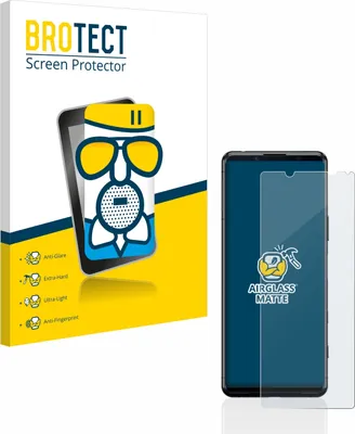 Produktbild von BROTECT Entspiegelungs Schutzglas für Sony Xperia 5 II Schutzfolie Panzer Folie Glas Display Schutz matt