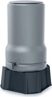Produktbild von Regentonne grau BASIC 110 Liter inkl. Sockel und Hahn