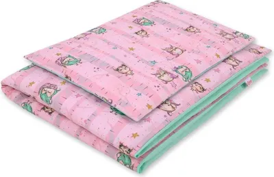 Obrázok produktu pre 2-dielna súprava posteľnej bielizne, obliečka na prikrývku, mäkká a k pokožke šetrná bavlna do detskej postieľky -135x100 cm